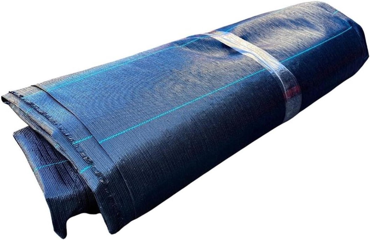 Gronddoek Worteldoek - Onkruiddoek Tuin - Planten Beschermen - Europees Gekeurd - 1.3 x 20 meter - Zwart