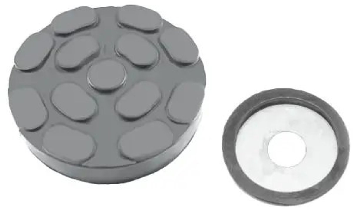 Ravaglioli / Space / Sirio / Supreme / Molnar draagrubber voor 2‑koloms hefbrug met stalen plaat