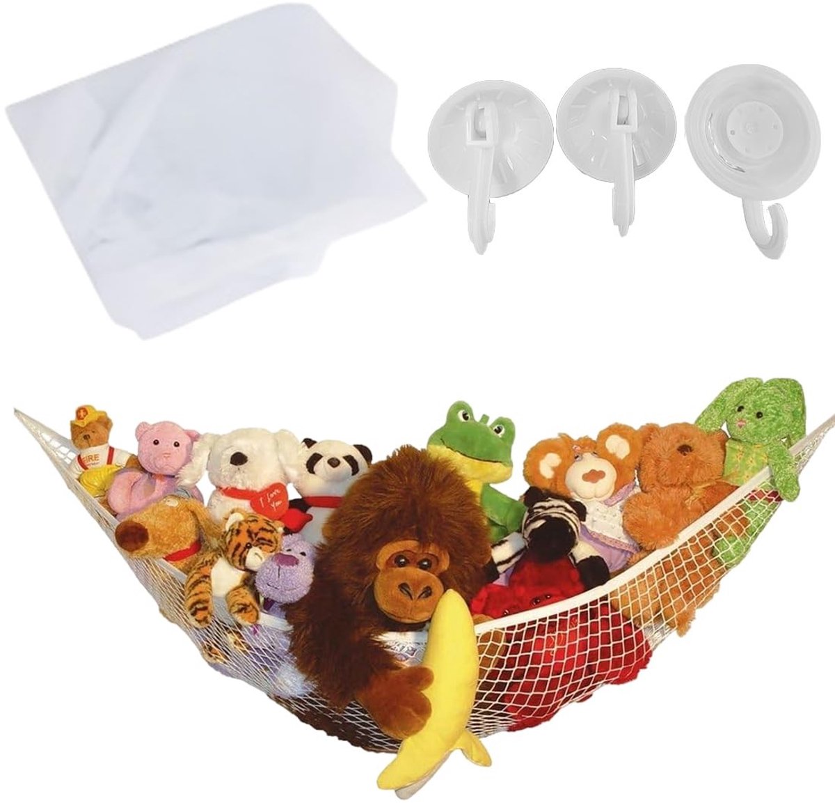 Omgoods - Hangnet voor Knuffeldieren, Ideaal voor Kinderkamers
