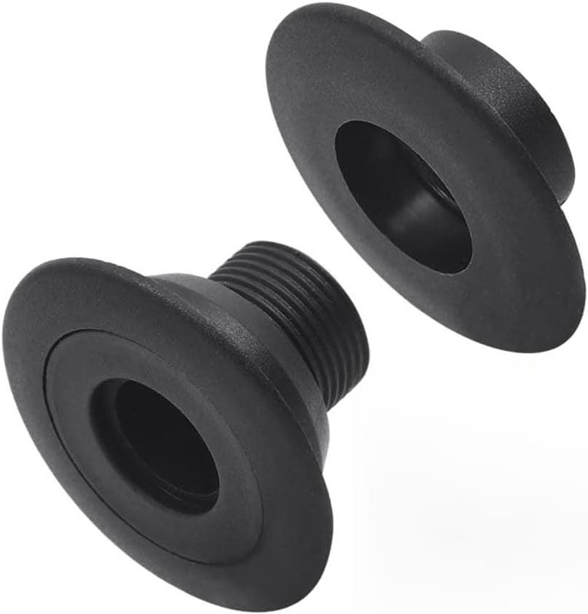 Voetbal Tafel Lagers - Tafelvoetbal Onderdelen - Repareren Tafelvoetbal - Voor 16 mm Stangen - 16 Stuks - Zwart