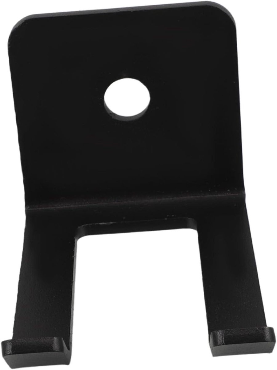 Halterhouder Muurbeugel - Halterrek Wandmontage - Sportschool Organiseren - Snelle Installatie - 11.5 x 7 x 7 cm - Zwart