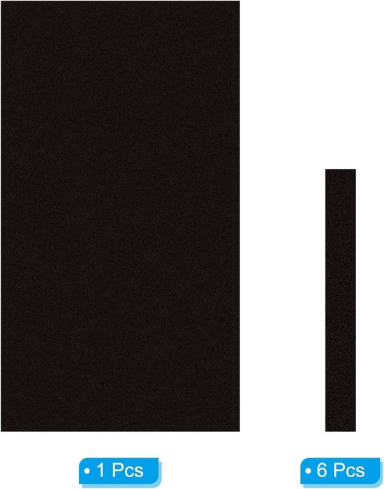 Professionele Biljart Tafel Vilt 2.7m met 6 Vilt Strips - Vervangingsaccessoires voor Snooker en Pooltafels in Zwart — afbeelding 2