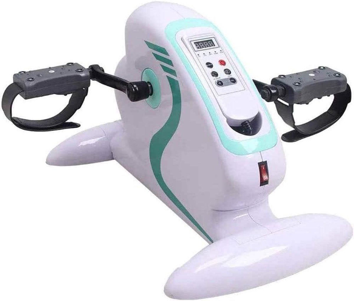 Pedaaltrainer Stationair - Mini Hometrainer Fiets - Onder Bureau Oefenen - Gemotoriseerde Pedaalactie - 3.8 kg - One Color