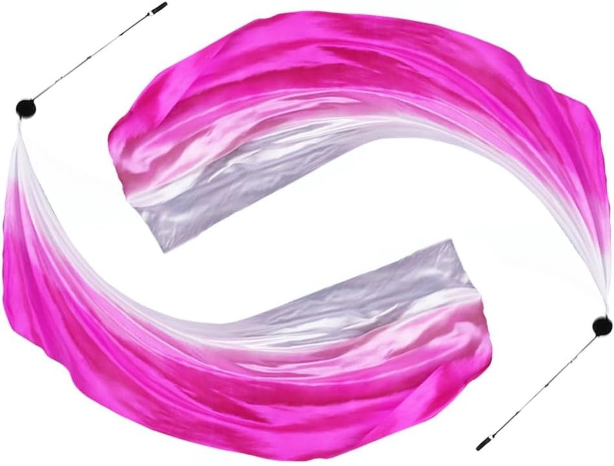 1 Paar Wurfballen voor Bauchtanz, Poi-Streamer en Scale Throwing Ball - Perfect voor Dansoptredens en Feesten