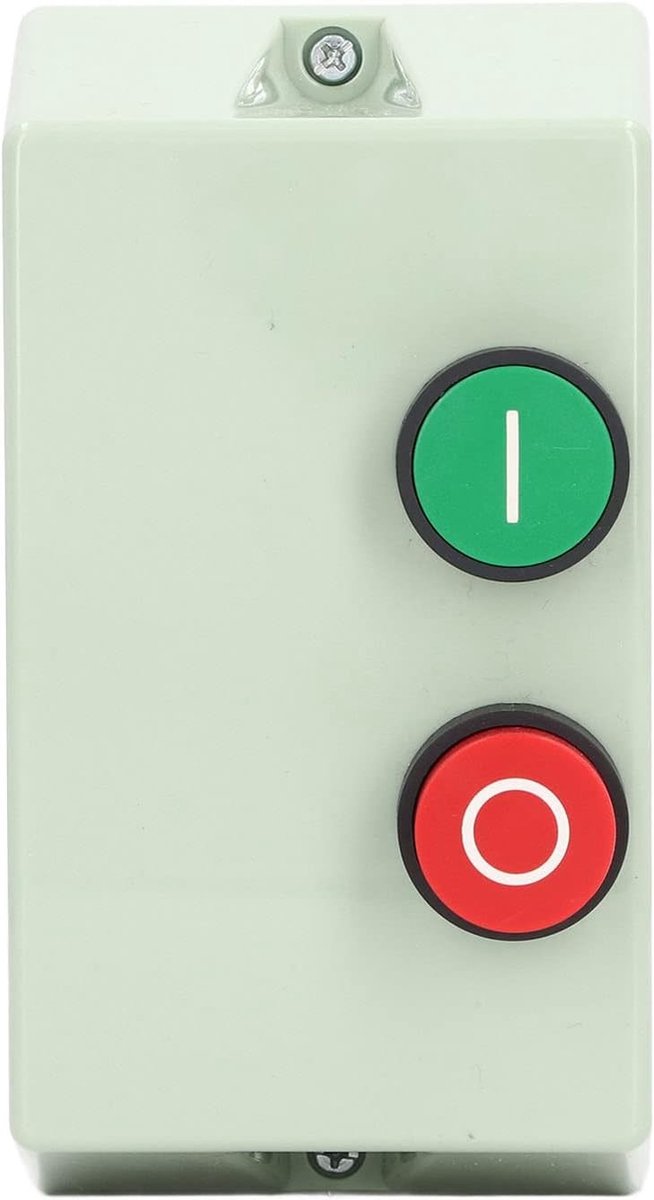 Waterdichte Magnetische Motorstarter met Vlamvertragende Behuizing voor 1-fase en 3-fase 220V 230V 380V 400V tot 13A