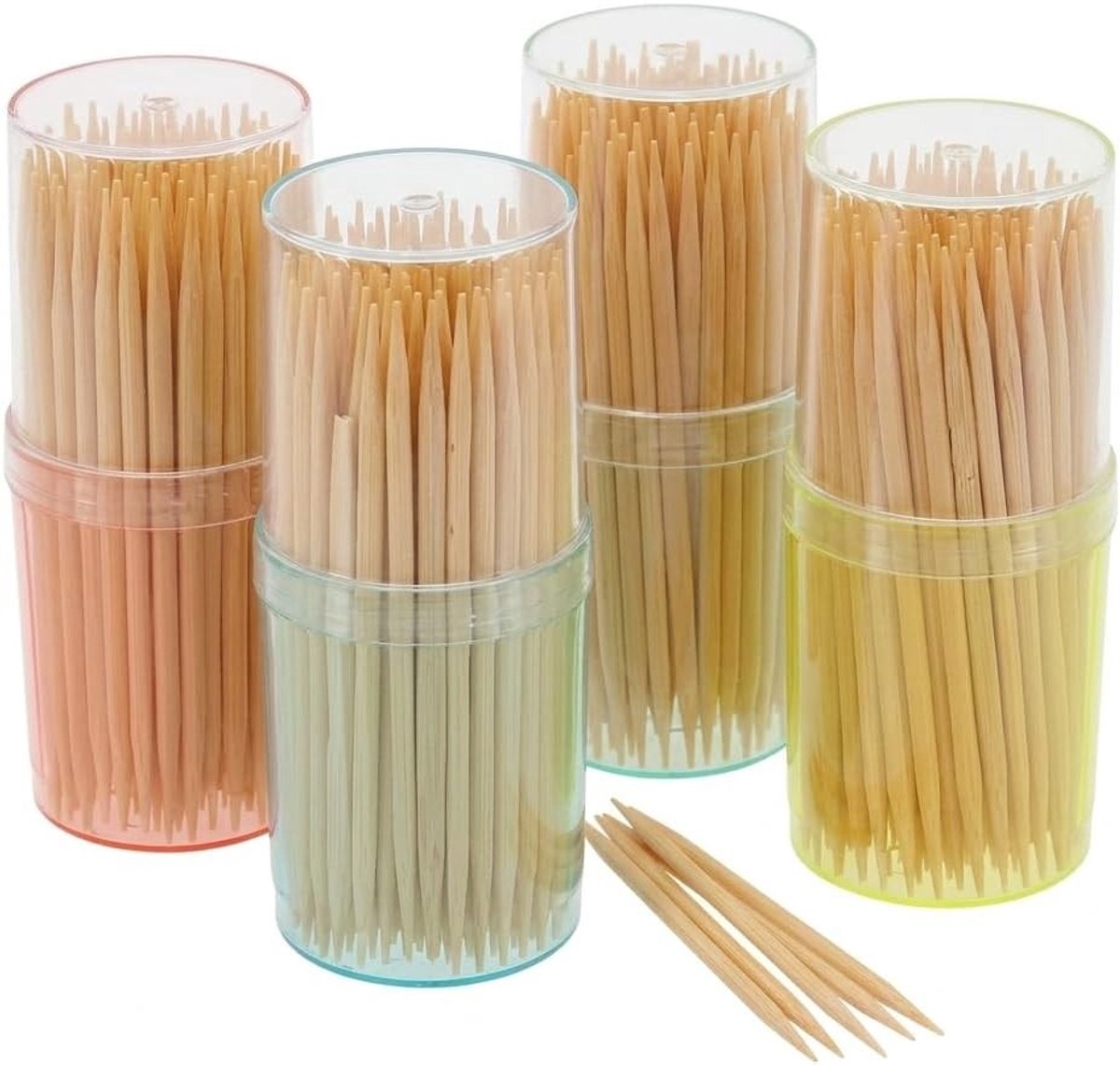 Premium Tandenstokers - Onbehandeld Hout - 6,5 cm - Voor Mondhygiëne en Hapjes