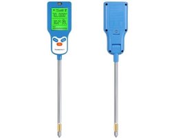 Professionele pH-geschikt voorer geschikt voor levensmiddelen, pH-tester geschikt voor temperatuursonde, temperatuurcompensatiebereik: 0,1℃ - 60,0℃, geschikt voor waterkwaliteitstesten, pastatesten, enz.