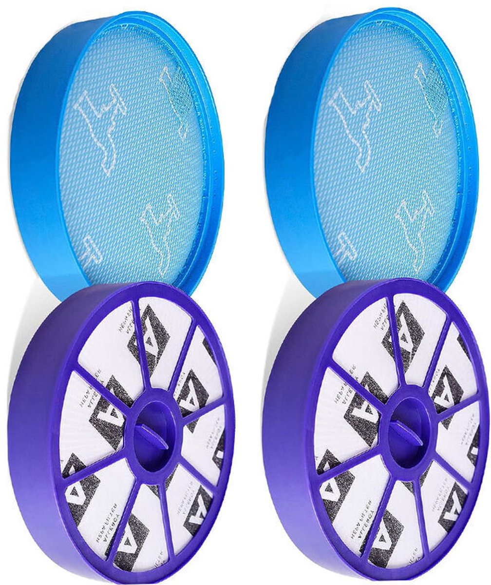 Set van 2 wasbare filterpatronen - Compatibel met geschikt voor Dyson stofzuigers DC29 DC19 DC19T2 DC20 DC21