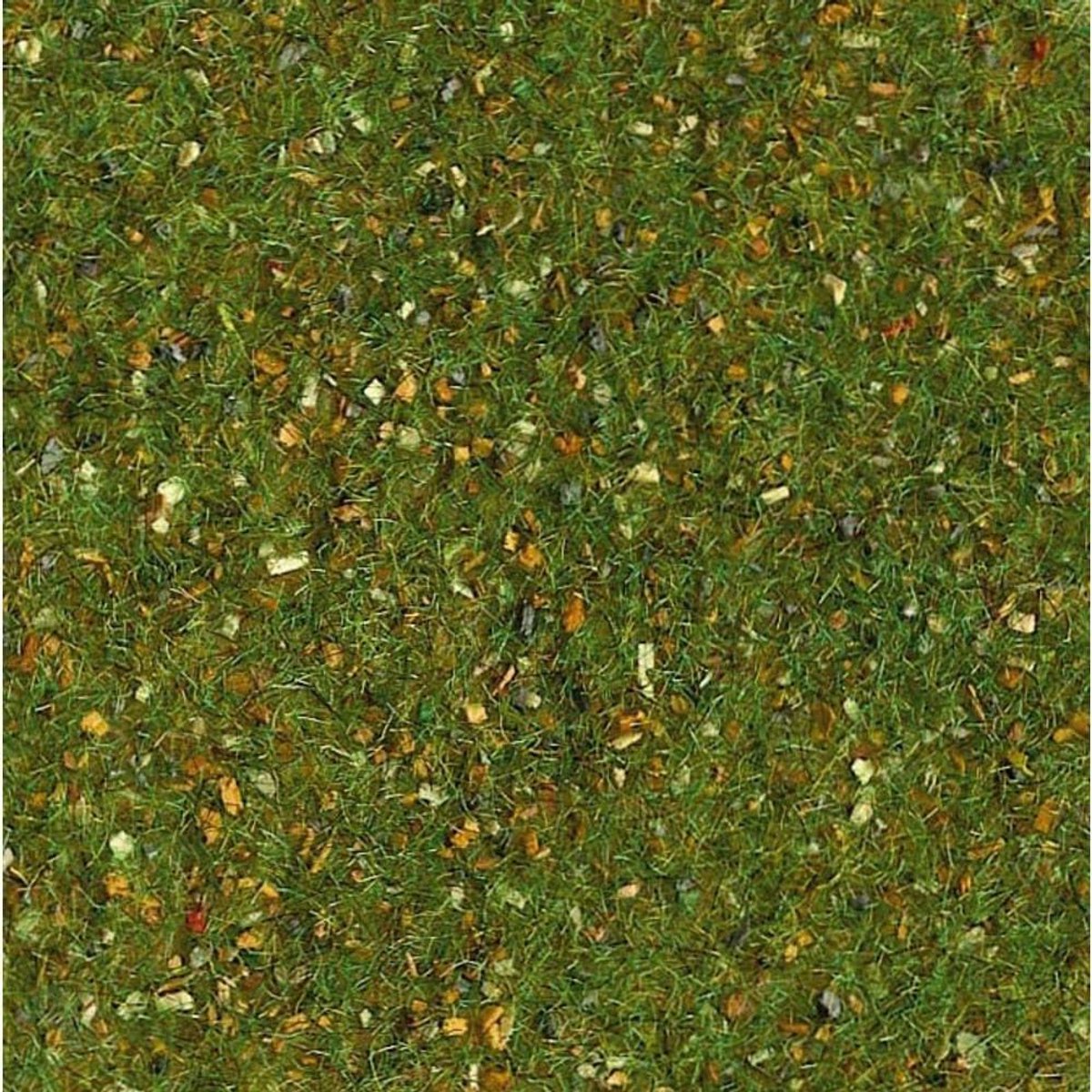 Grasmat - Kunstgras Vloerkleed - Modelbouw Decoratie - Natuurlijke Kleuren - 75 x 100 cm - Meerkleurig