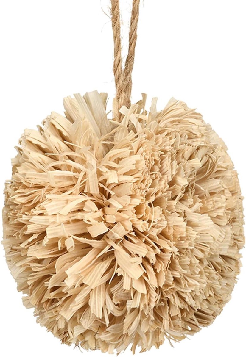 Vogel Speelgoed - Knaagspeelgoed Foerageerspeelgoed - Vogel Verrijking - Natuurlijk Knaagmateriaal - 9x9x9 cm - Niet gespecificeerd