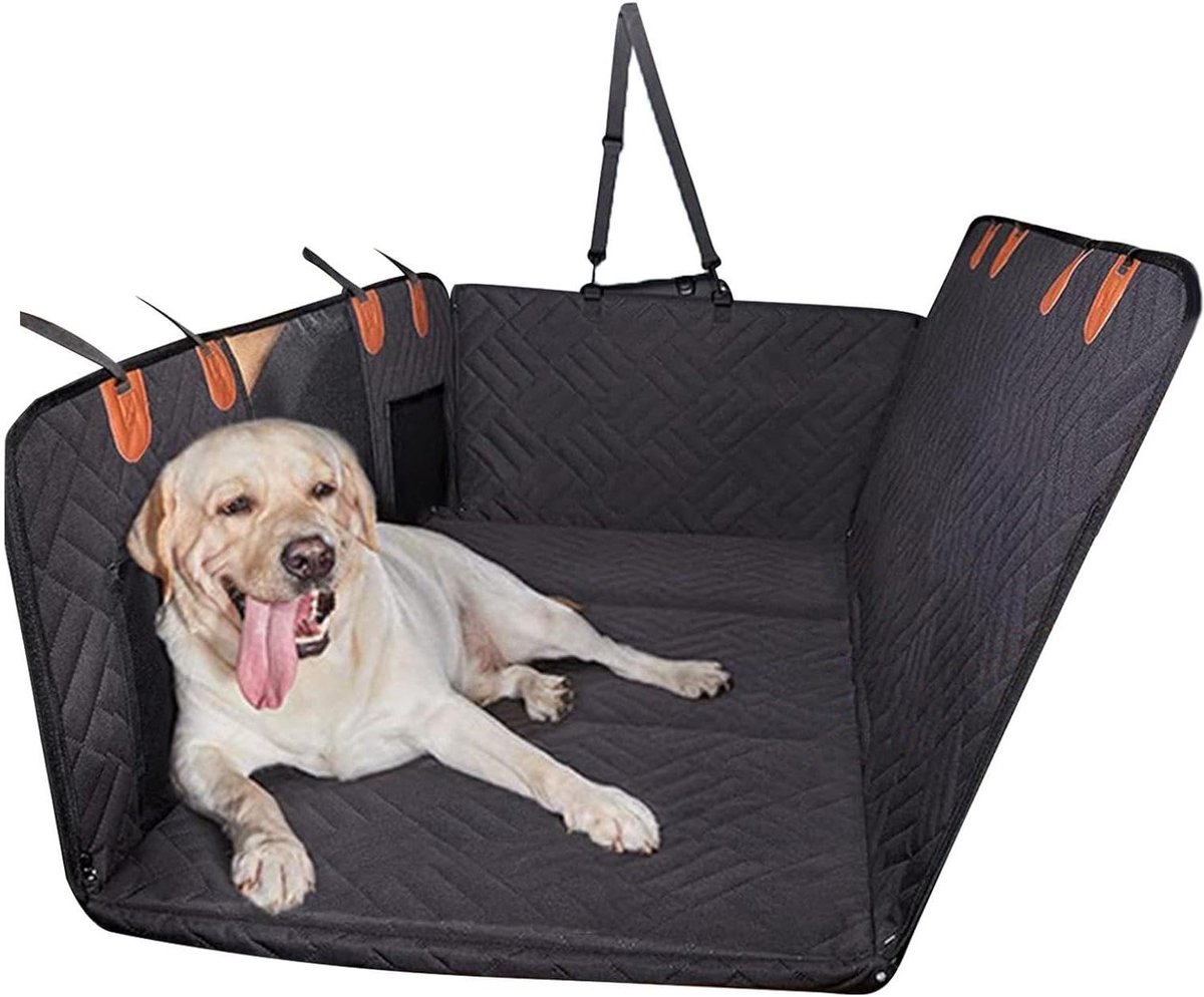 Honden Autohoes - Beschermhoes Achterbank - Reizen met Huisdier - Waterdichte Bescherming - Universeel - Meerkleurig