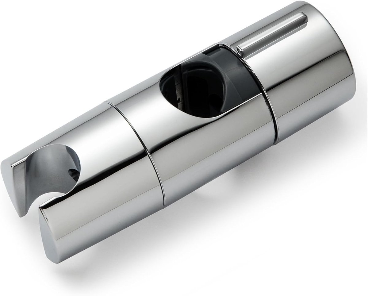 Ionische douchekop - Chroom - 19-25 mm - Verstelbare kunststof houder voor handdouche