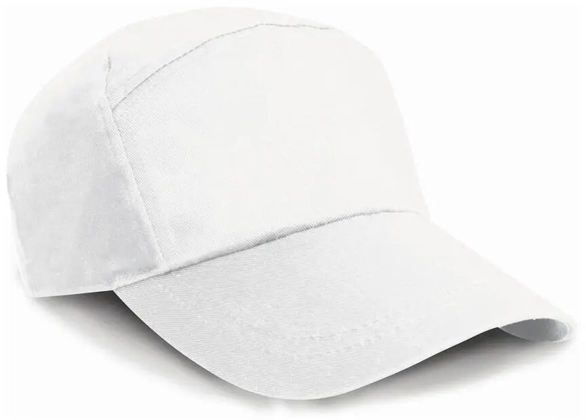 Result 7-Panel Advertising Cap RH02 - White - One size