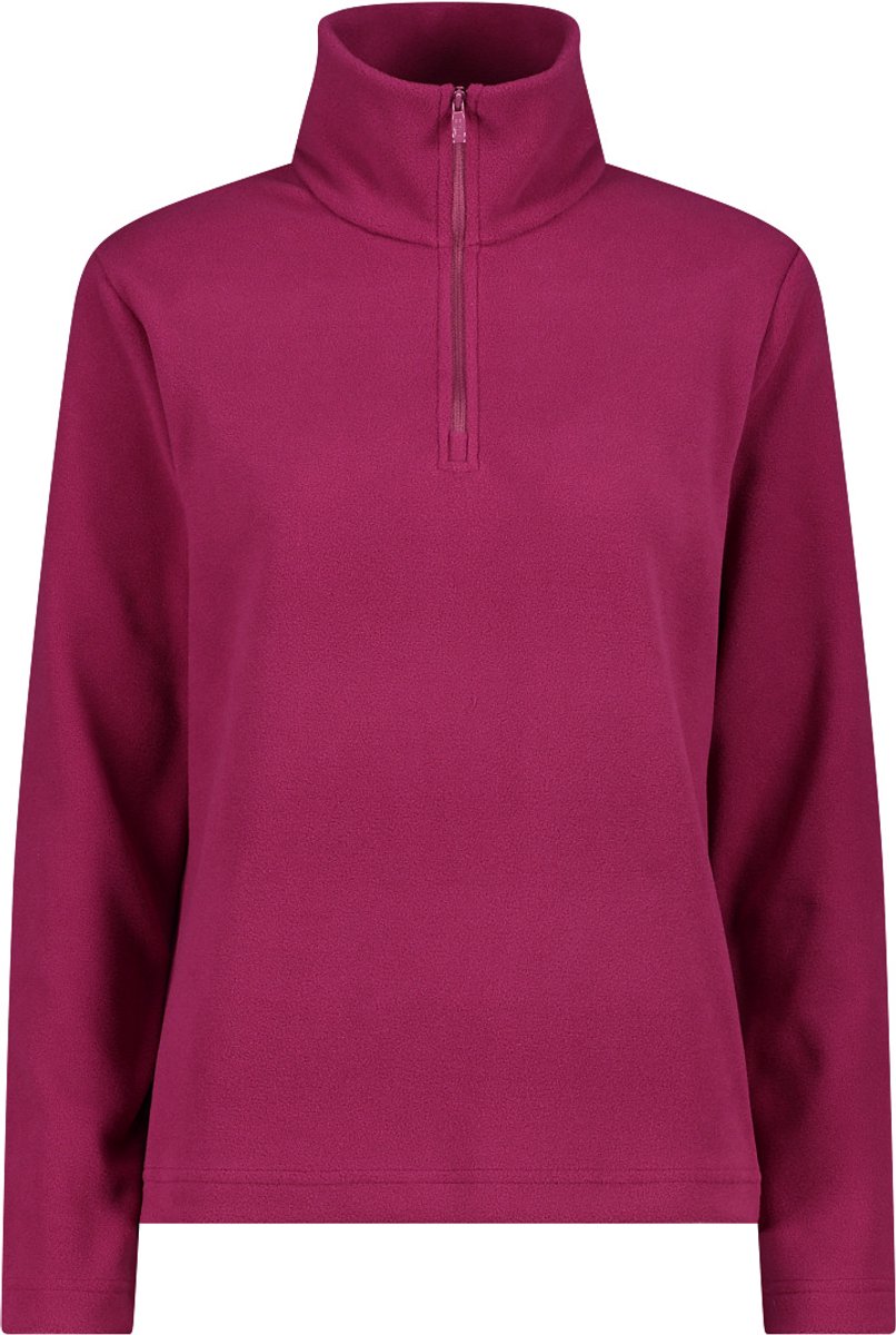 Dames 1/4 zip fleece CMP 443 Anemone Mcl