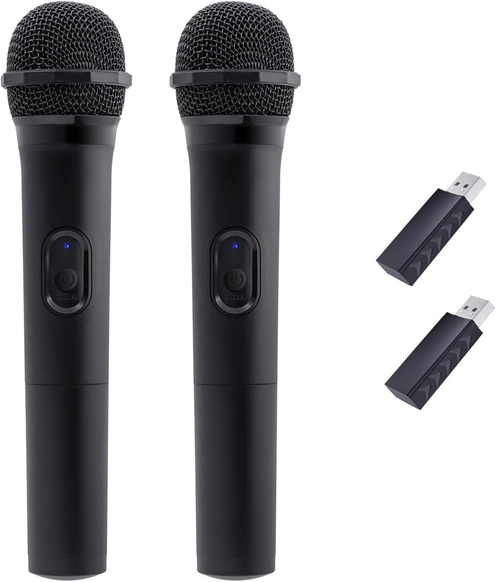 Draadloze Gaming Microfoon voor PS5, PS4, Xbox Series X|S, Nintendo Switch en PC met Lage Latentie