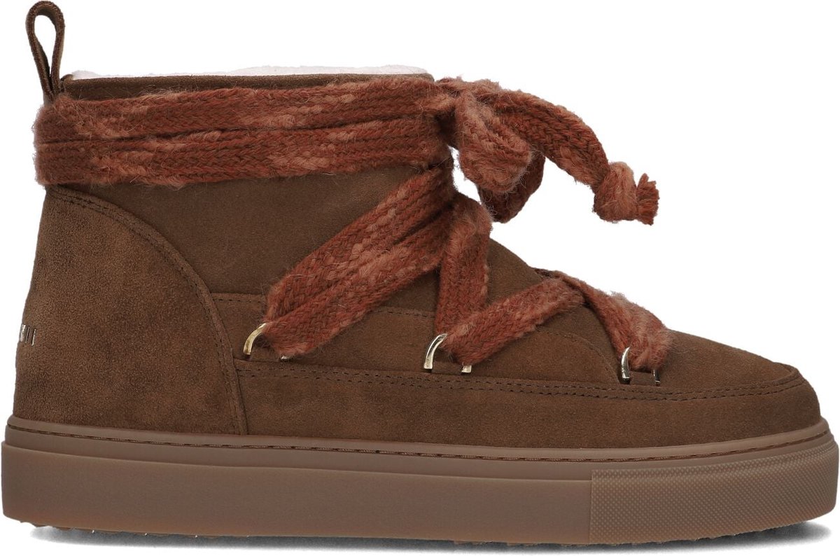 Inuikii Knot Laarzen - Suède - Dames - Bruin - Maat 42