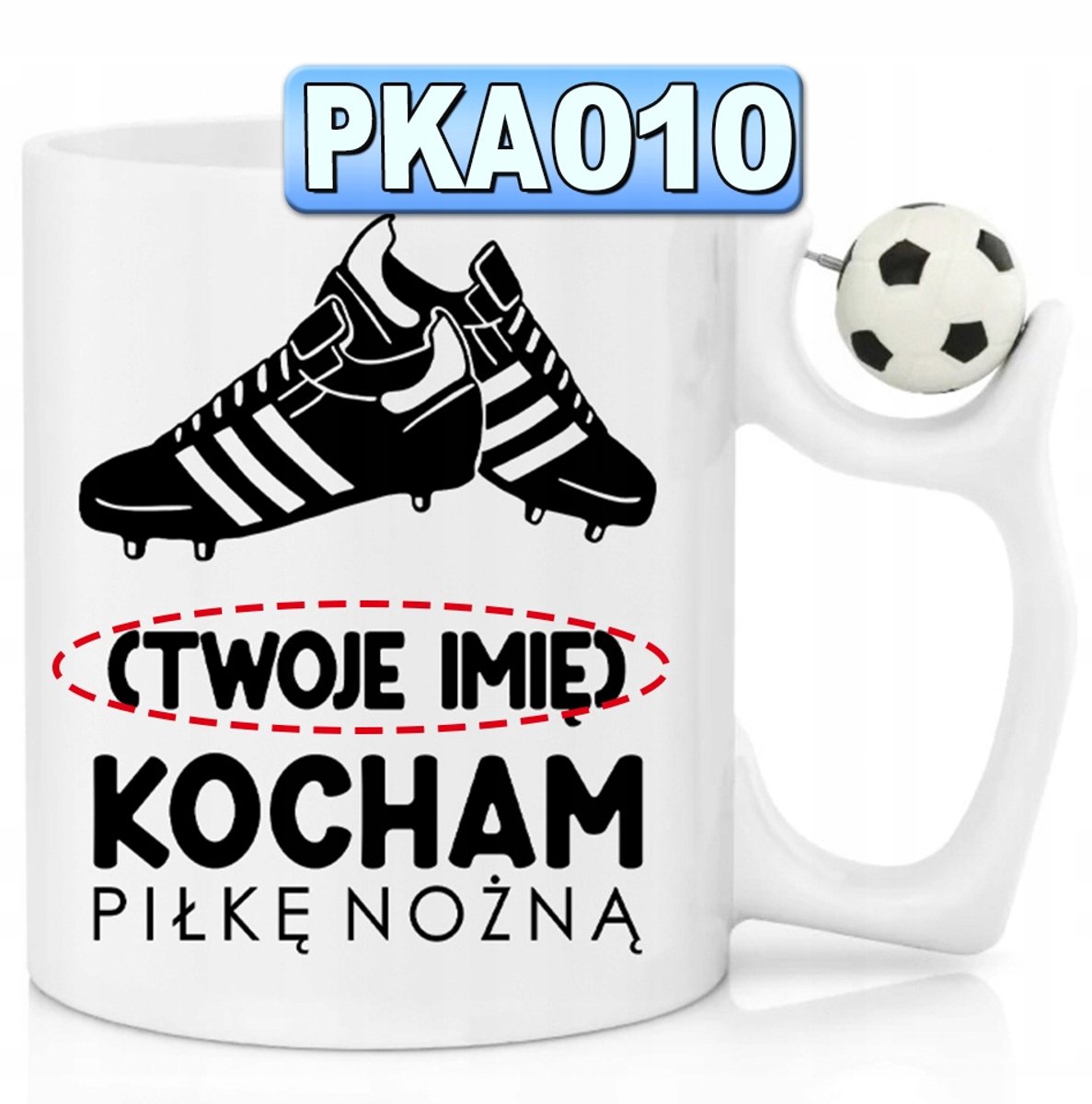 Voetbal Mok 330ml met Bal in Handvat - Perfect Cadeau voor Voetballiefhebber