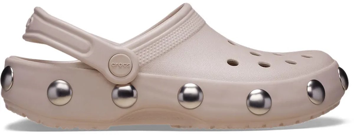 Crocs Classic Big Studded Klompen Beige EU 41-42