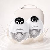 Sweet Nest Dubbele Elektrische Borstkolf - Handsfree en Draagbaar - 4 Modi en 12 Standen - Inclusief Opbergcase