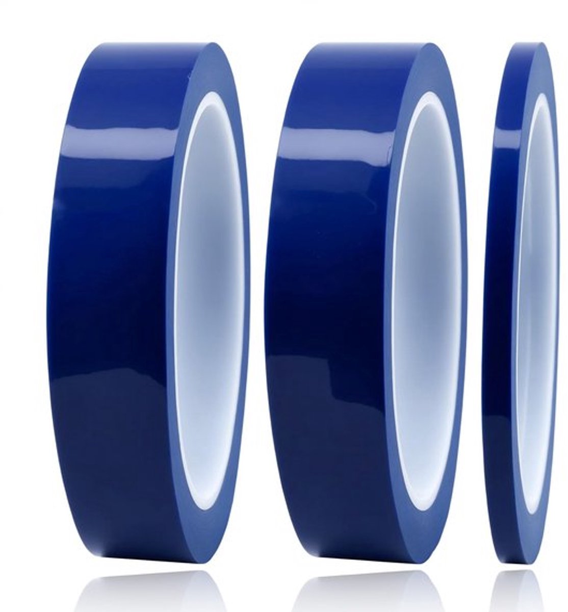 2 Rollen Hittebestendig Plakband 20 mm x 50 m