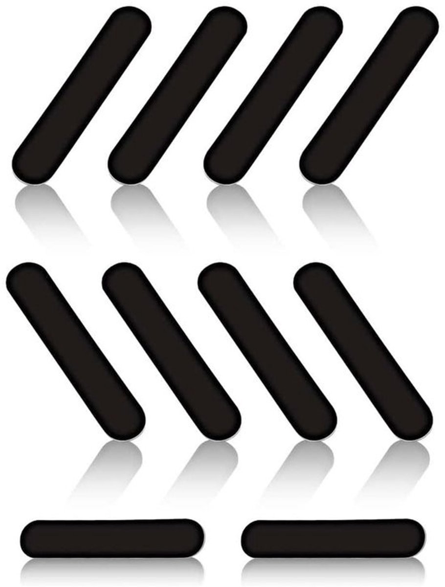 Loodband voor tennisrackets - 10,5 g golfband - Ter bescherming van peddelrandbescherming - Zwart - Verhoogt het tegengewicht - Geschikt...