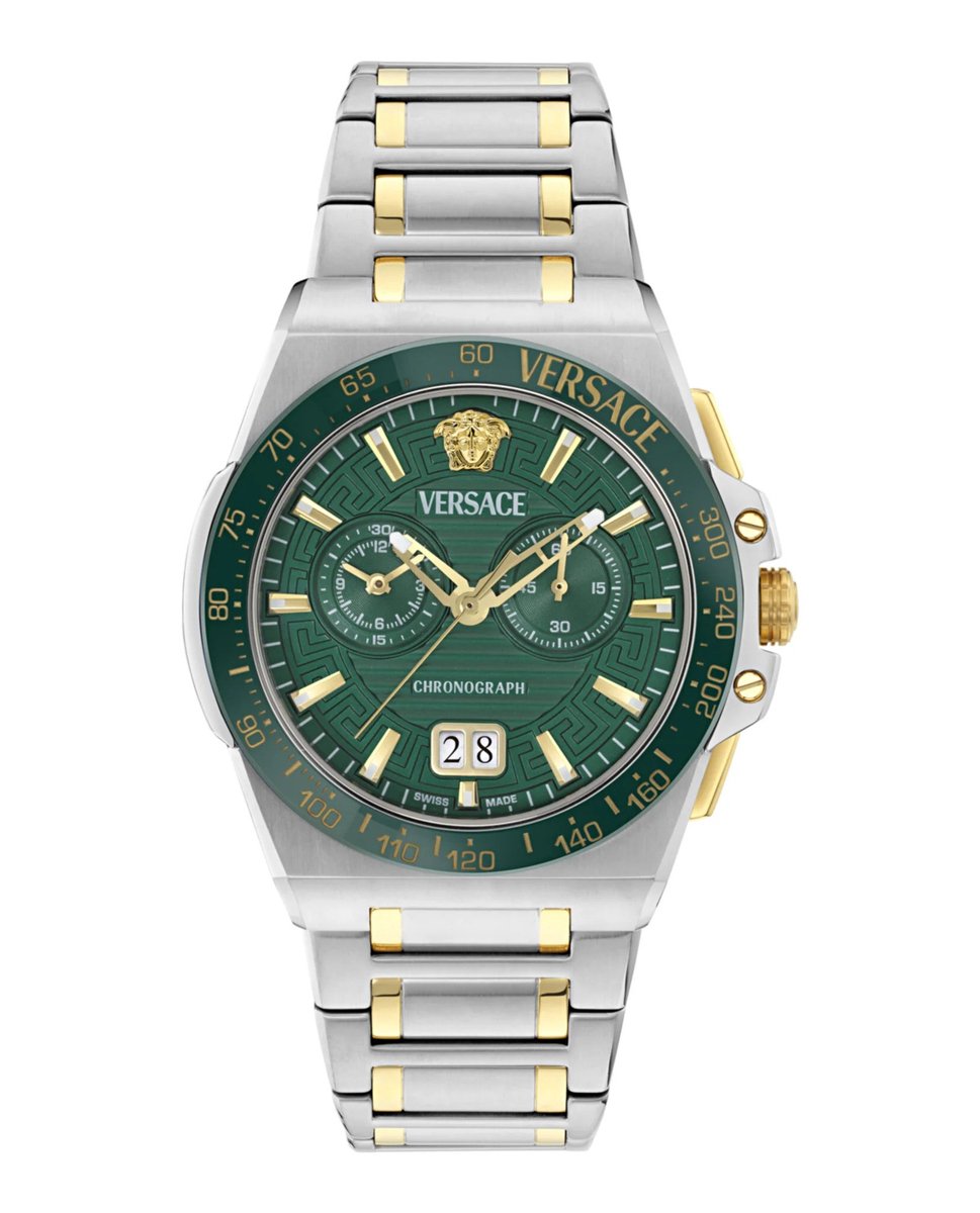 Versace Greca Reaction VE5N00426 Horloge - Staal - Multi - Ø 43 mm