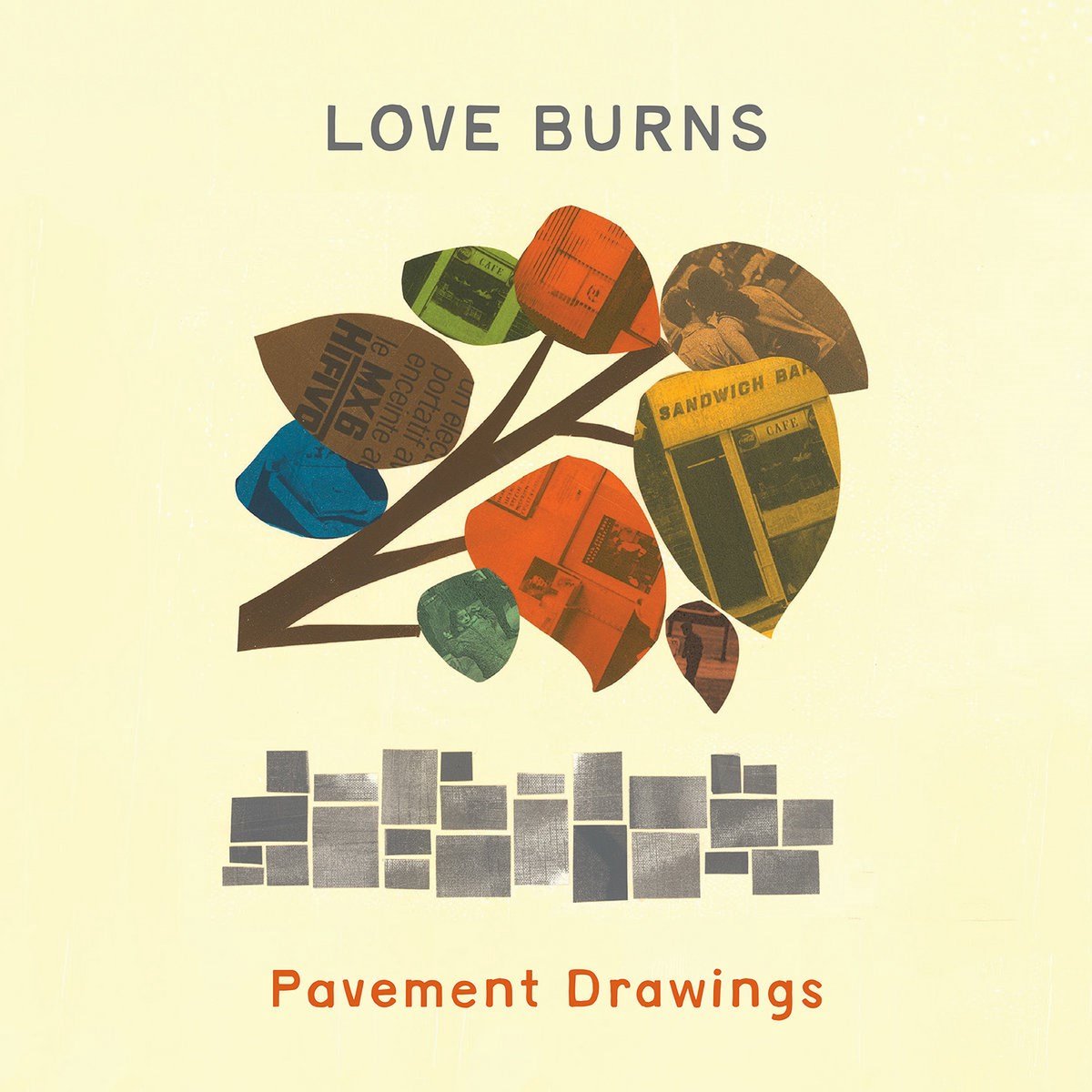 Burns Love - Pavement Drawings (CD)