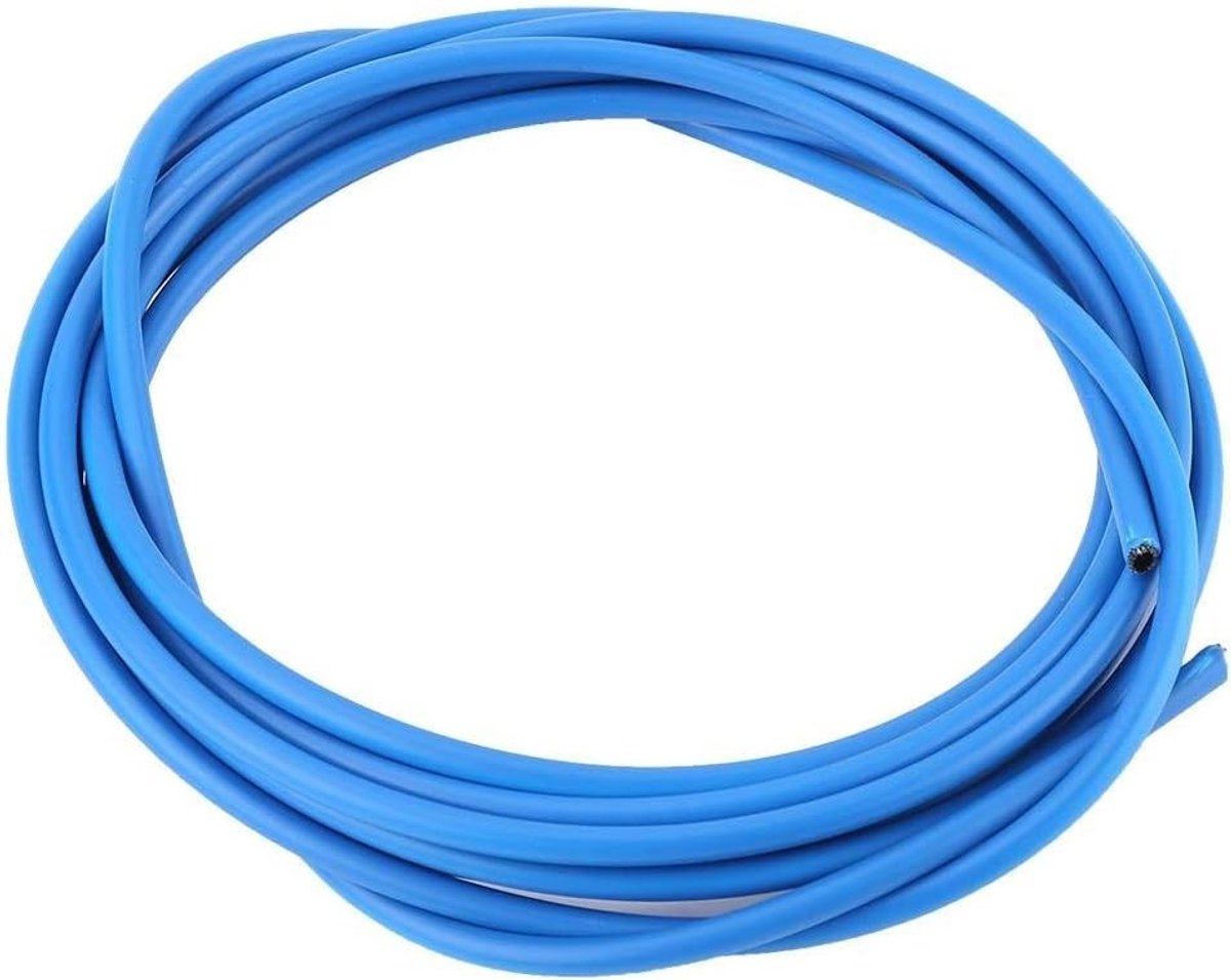 Fietsversnellingskabel 4mm - Schakel- en remkabel voor fietsen met accessoires (blauw)