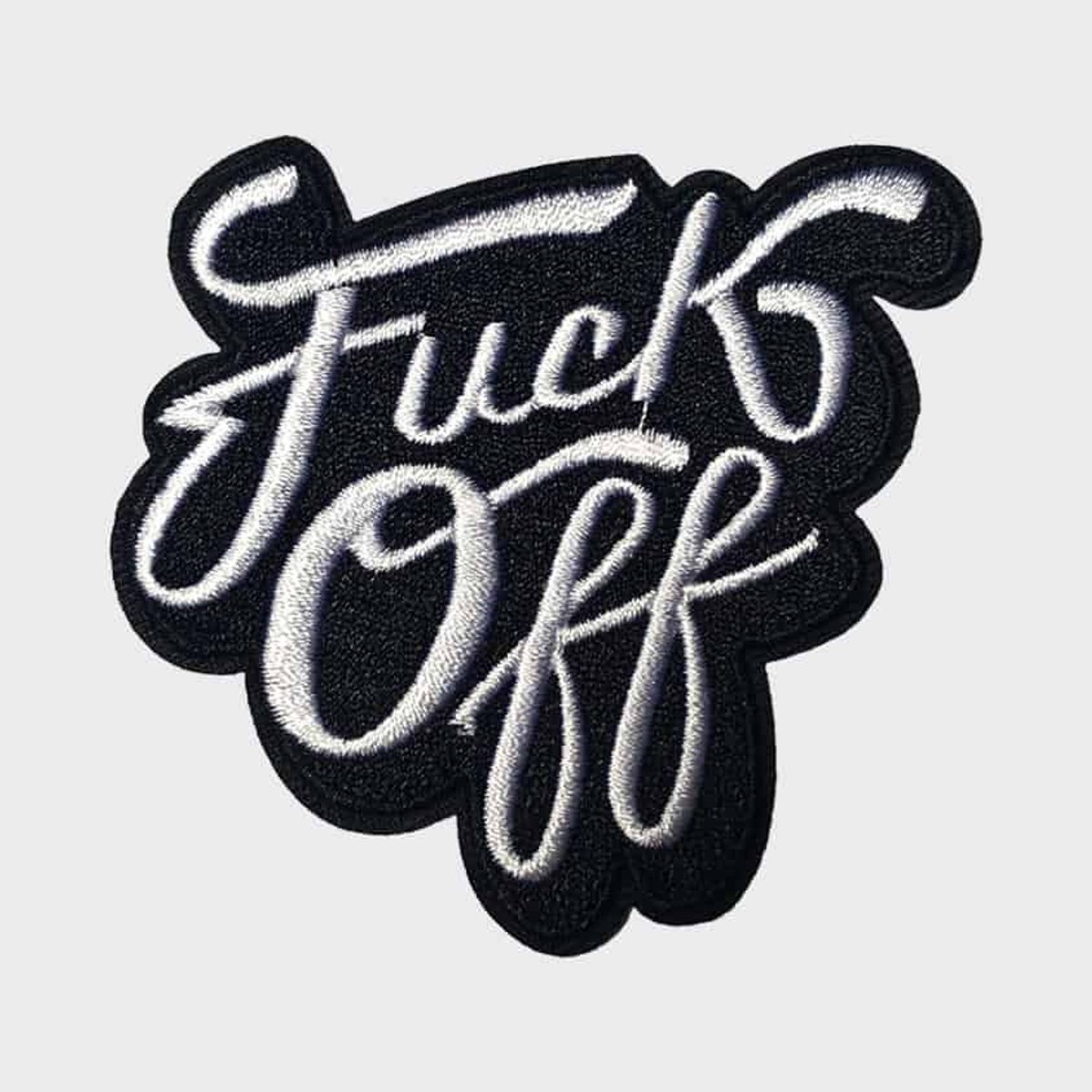 Patchy® – F*ck Off Strijk Embleem Patch 6.5 x 3.7 cm