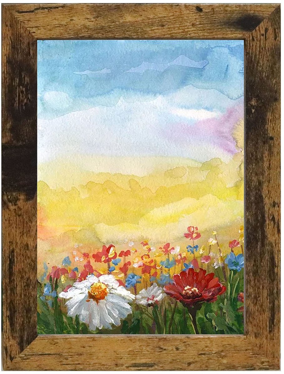 Fotolijst 5x7 inch - MDF bruin - 2 Pack - voor tafelblad en muur - ShopVlot