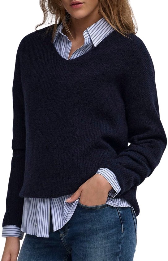 ONLY - ONLCAMILLA V-NECK L/S PULLOVER KNT NOOS Dames Trui