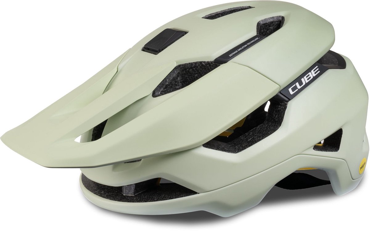CUBE Fietshelm TROOPER LIGHT Groen L (59-63)