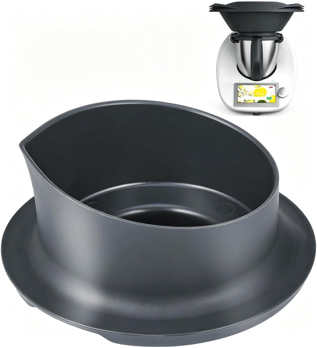 Maatbeker voor Thermomix 100 ml - Compatibel met TM5 en TM6 - Inclusief deksel - Perfect voor nauwkeurig afmeten - ShopVlot