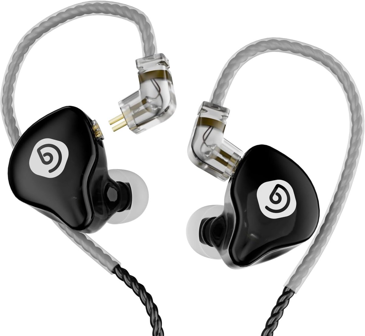 D Debra Professionele dynamische in-ear monitor hoofdtelefoon met 2-pins aansluiting - ShopVlot