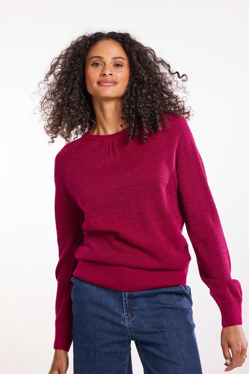 DIDI Dames Pullover Sign Red plum maat 34