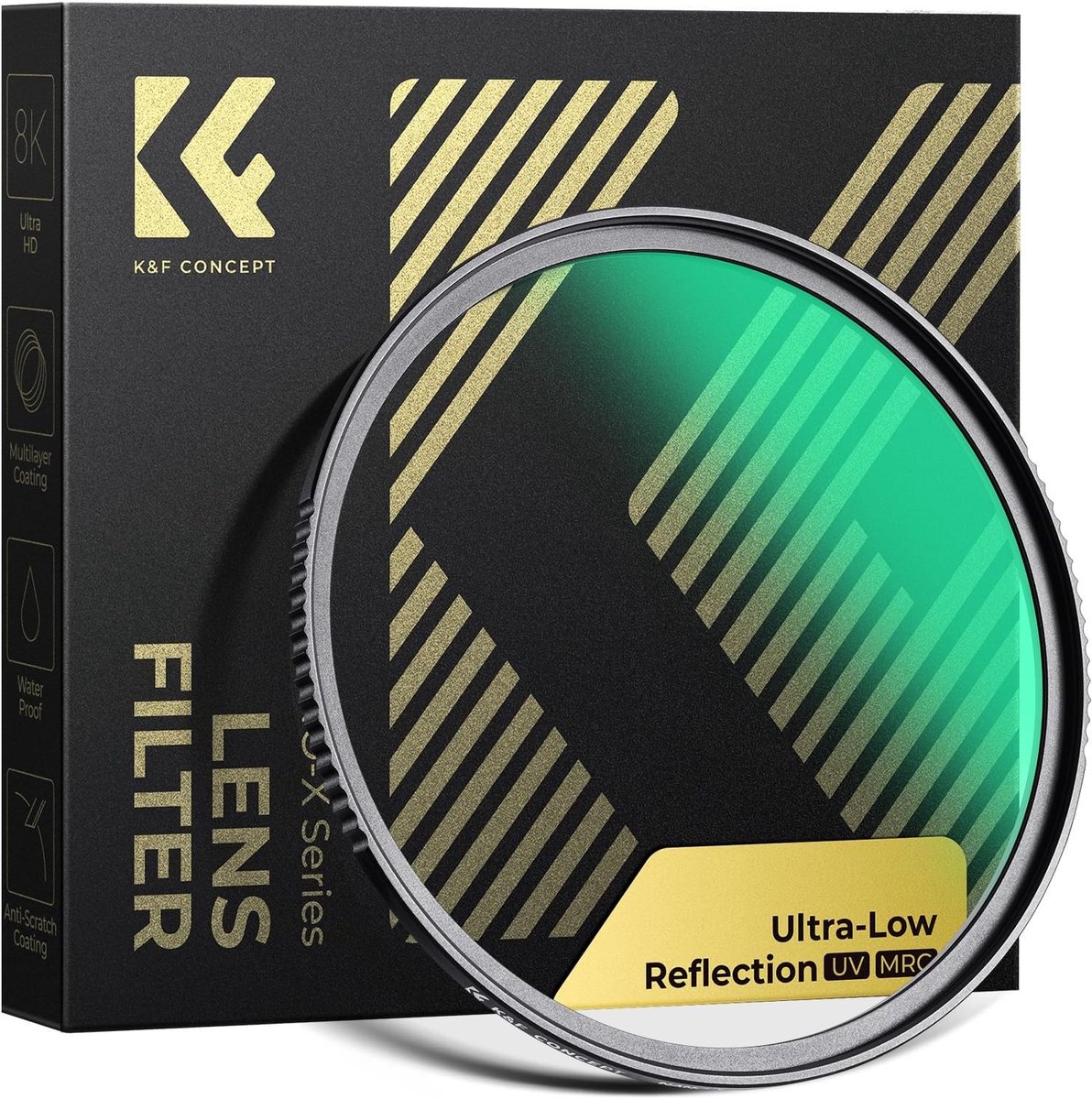 UV-Filter - Groene - 67 mm - Ultra-Lage Reflectie met Nano Coating - Voor Cameralenzen