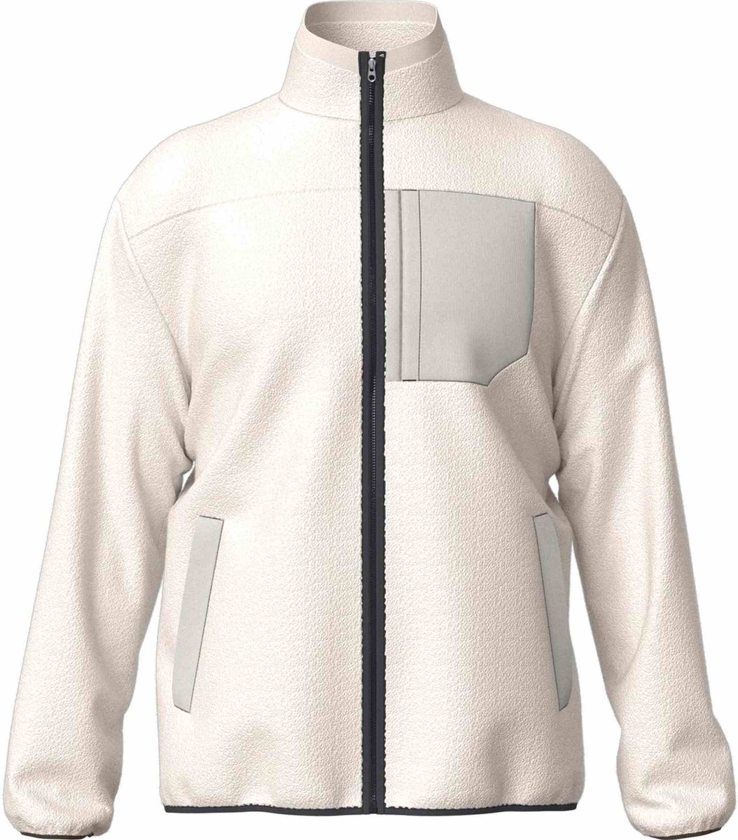 CUBE FLEECE JACKET BEIGE XL