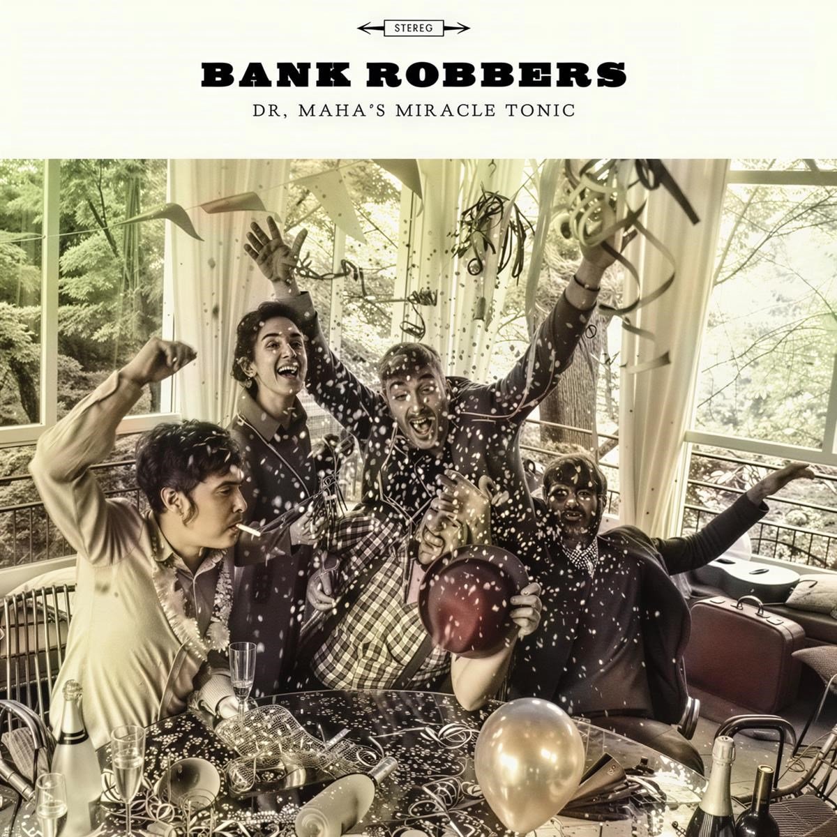 Dr. Maha's Miracle Tonic - Bank Robbers (CD)