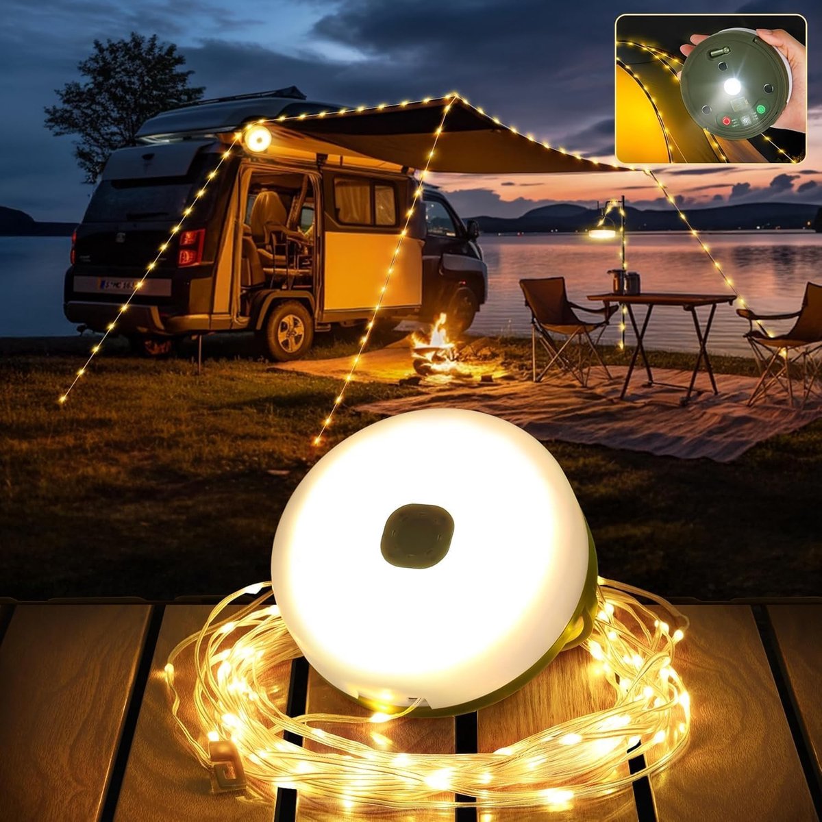 Camping light chain - ShopVlot
