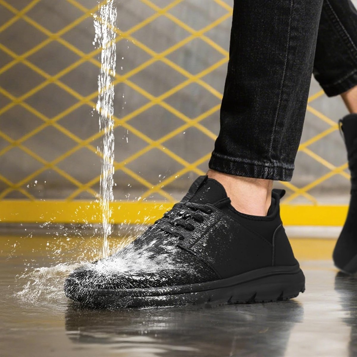 Waterdichte niet-slip schoenen voor heren - lichtgewicht - comfortabel - ideaal voor horeca en keuken - ShopVlot