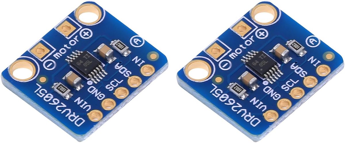 Haptic Motor Controller - DRV2605L Motor Drive Module - I2C Besturing - Vibration Feedback Voor Audio - ShopVlot