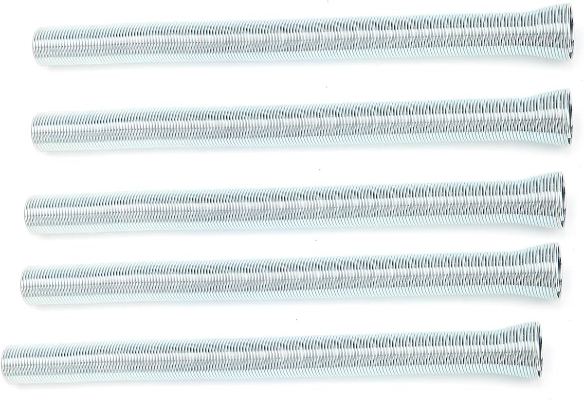 Biegefeder 5 Piece Set for Bending Copper and Aluminum Tubes Elastic Durable Tool for Pipes - ShopVlot