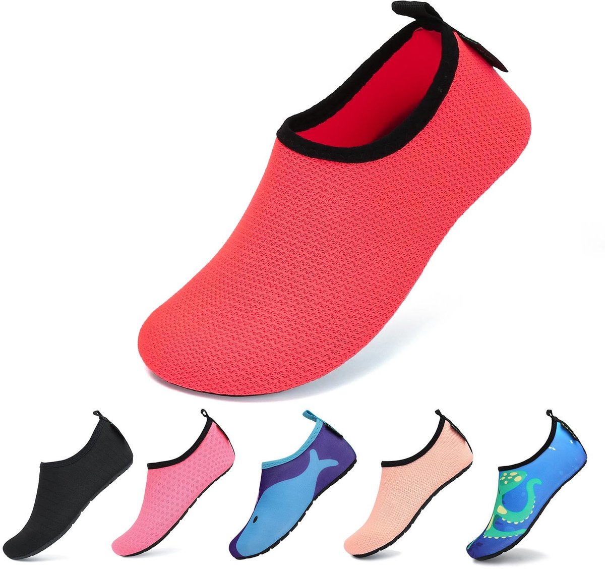 SAGUARO Kinderbadslippers Sneldrogende amfibische waterschoenen Antislip zwemschoenen Sportieve strandschoenen - ShopVlot