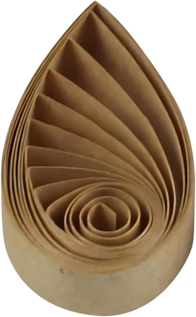 Quilling Papierstroken 3mm - 120 Stuks voor DIY Handwerk, Origami en Creatieve Projecten in Kraft Bruin