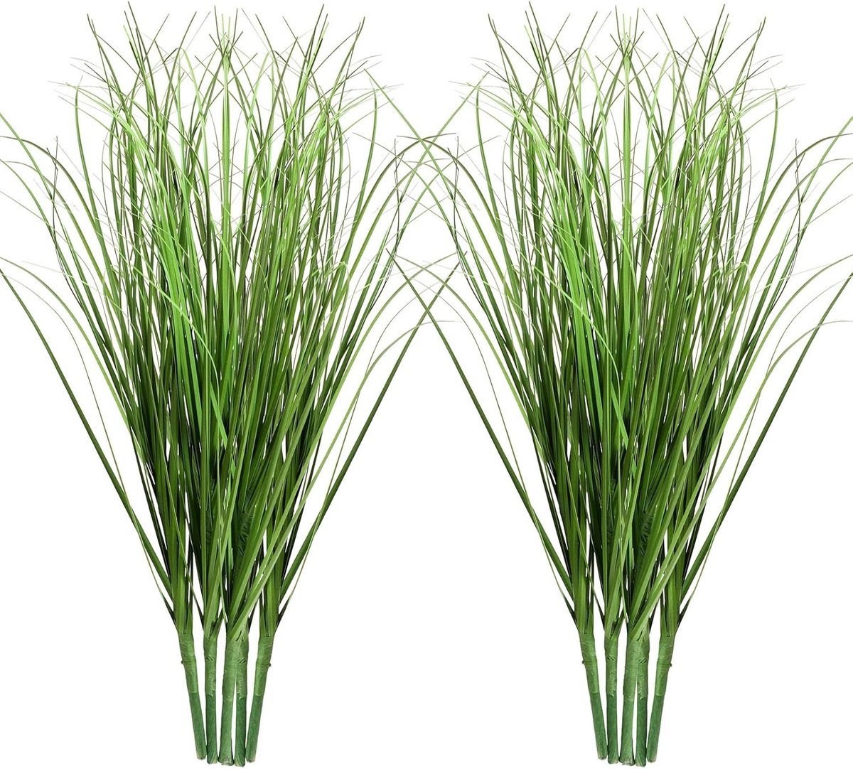13.4 inch Kunstmatige Tarwegras Stelen - 10 Stuks UV Bestendige Planten voor Binnen en Buiten, Onderhoudsvrij Groen voor Woonkamer, Kantoor en Balkon
