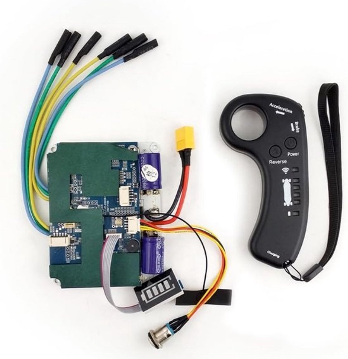 Dual Drive Controller voor Elektrisch Skateboard en Longboard met Draadloze Afstandsbediening
