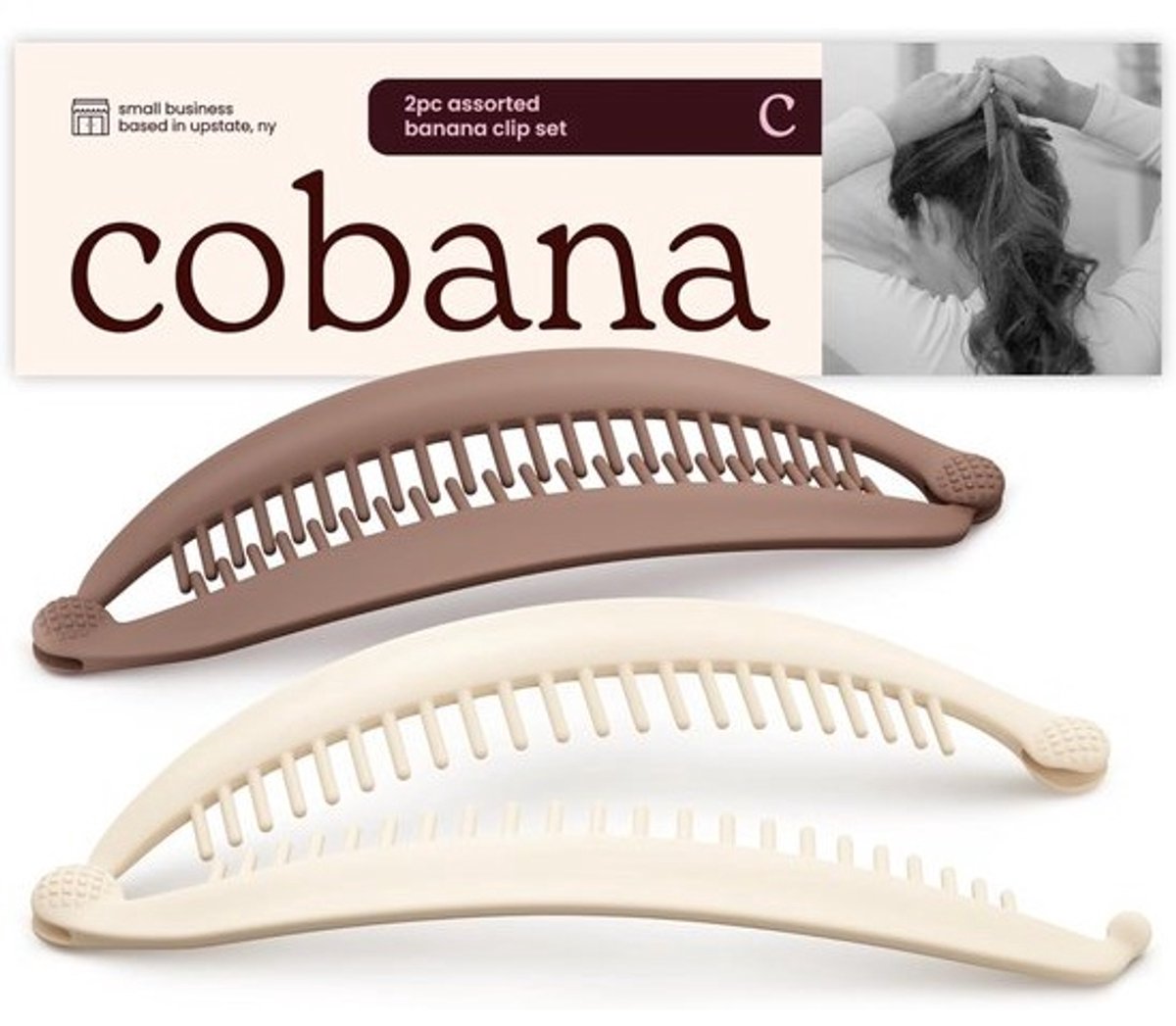 Grote Set Haarspeldjes met Banaanclip voor Volume en Simpele Haarstyling