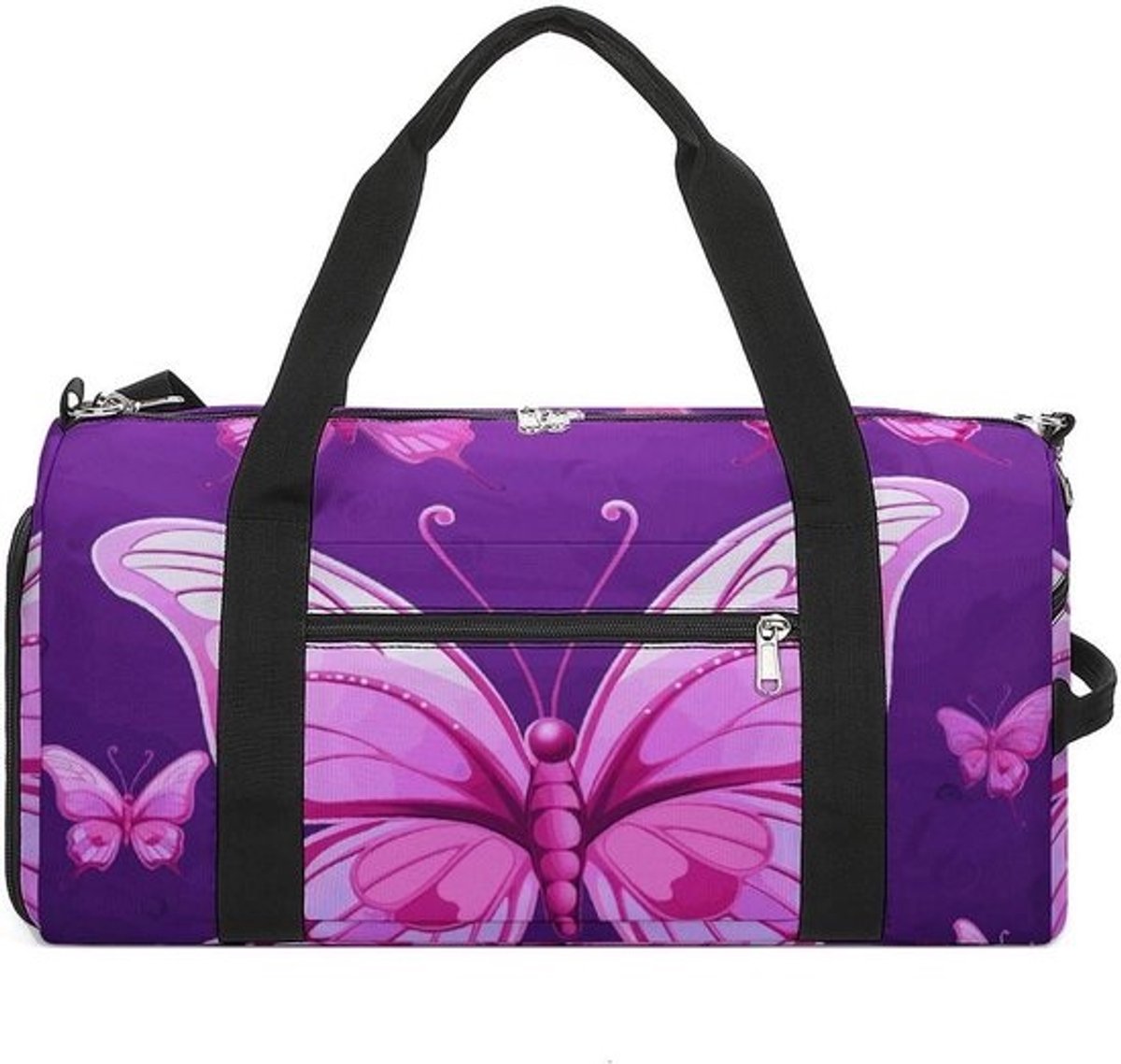 Sporttas Plunjezak - Yogatas Gymtas - Reizen Sport - Apart Schoencompartiment - 46 cm - Stijl