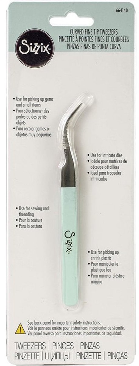 Precisie Pincet met Fijne Gebogen Punt voor Scrapbooking en Kaarten Maken