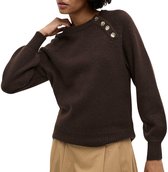 ONLY - ONLEMMA LS BUTTON ONECK KNT NOOS Dames Trui